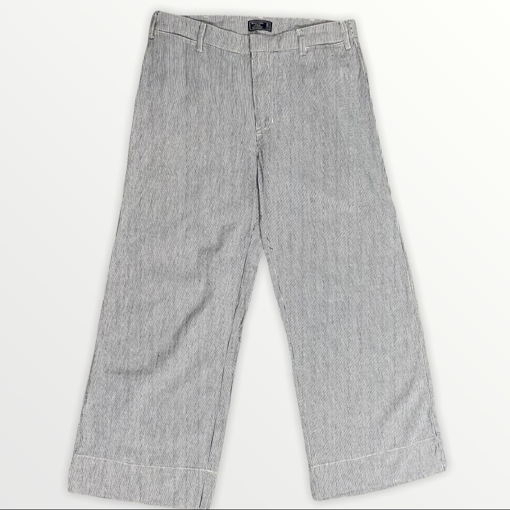 Abercrombie & Fitch Gray Wide-Leg Pants